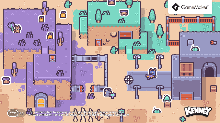 Kenney - Dessert Shooter Asset Bundle